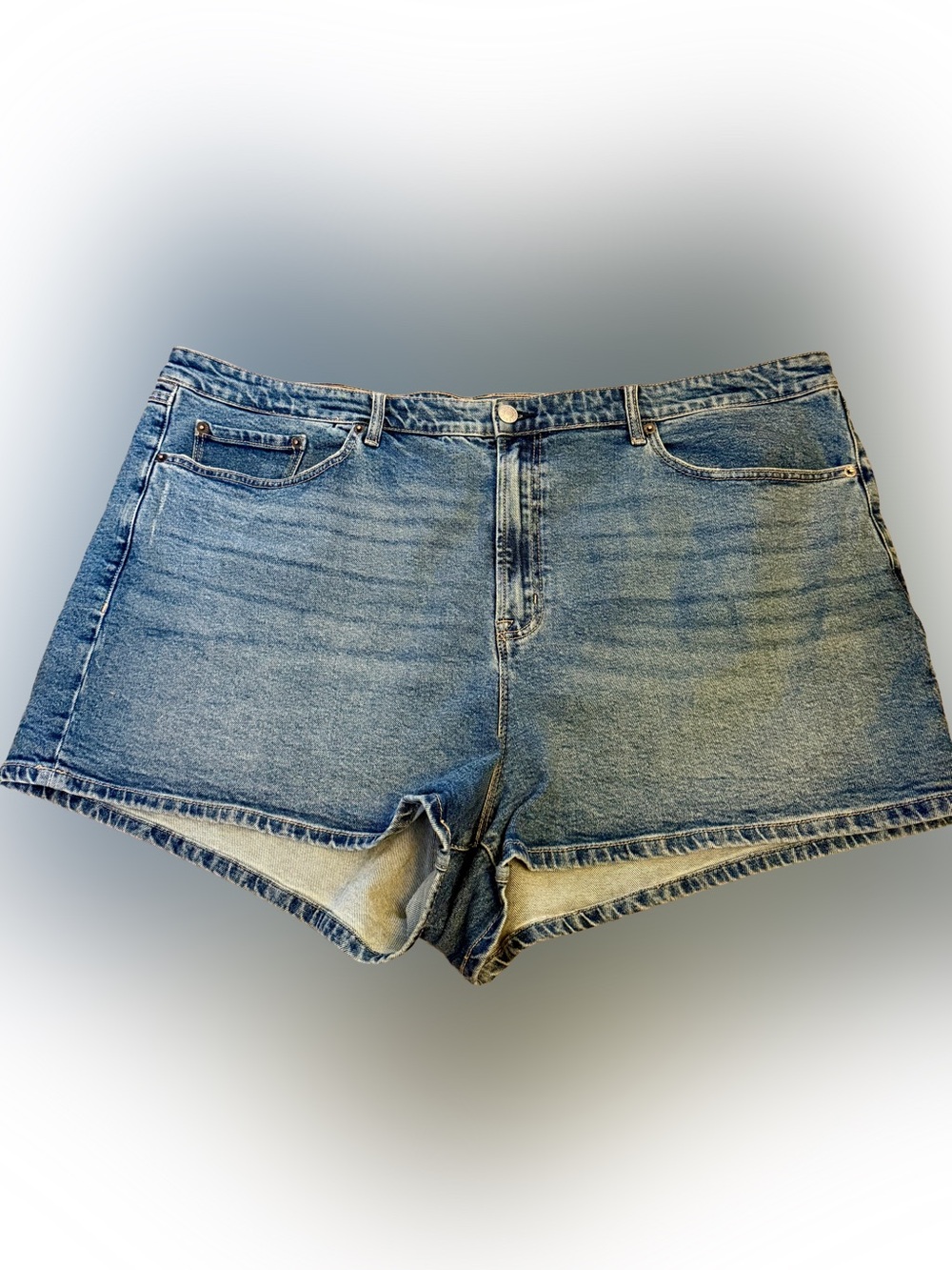Torrid Classic High-Rise Blue Denim Shorts